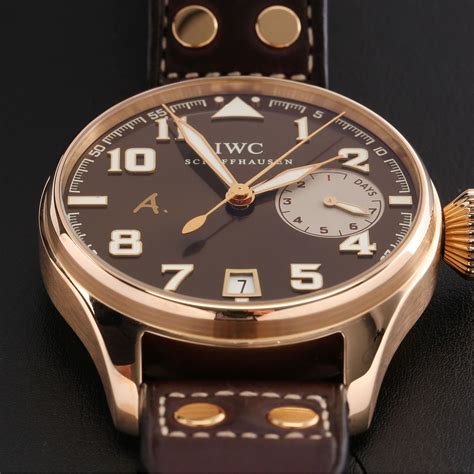 iwc saint exupery rose gold|IWC Big Pilot Saint Exupery Perpetual .